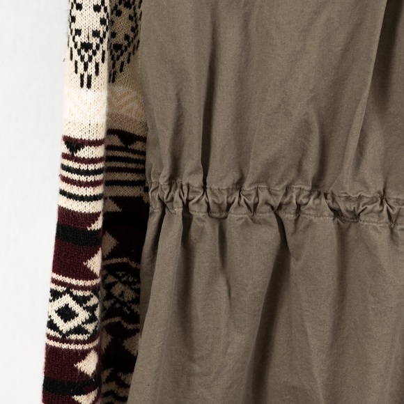 Anthropologie E hanger army green jacket size L - Picture 14 of 16